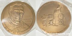 Charles M. Schulz Congressional Medal 2000