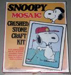 Snoopy Mosaic Crushed Stone Craft Kit