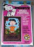 Snoopy's Wood Painting - Lucy 'To know me is to love me