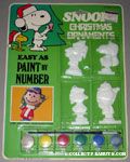 Snoopy Paint by Number Christmas Ornaments