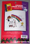 Snoopy painting Woodstock Cross-stitch Kit