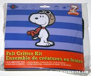 Snoopy Flying Ace Felt Critter Kit