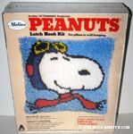 Snoopy Flying Ace Latch Hook Kit