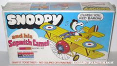Snoopy and his Sopwith Camel Snap Tite Model Kit
