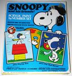 Snoopy Acrylic Paint by Number Set - The Flying Ace & The Red Baron