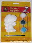 Snoopy wearing bowtie Plaster Magnet Painting Kit