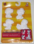 Snoopy Poses Plaster Magnets Kit