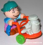 Farmer Linus with Cart, Cat & Milk Can Toy
