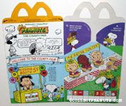 Peanuts County Fair Happy Meal Box