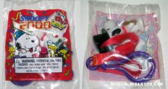 Snoopy wearing top hat keychain Snoopy 2000 Series
