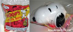Snoopy head with comics toy Snoopy & the Peanuts Gang Series