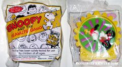 Snoopy & Woodstock riding bike toy Snoopy & the Peanuts Gang Series