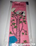 Vulture Snoopy and Charlie Brown with Kite Tree Growth Chart - Pink