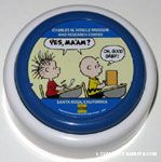 Linus & Charlie Brown in school Teacher's Voice Talk Button