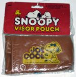 Joe Cool & Woodstock Car Visor Pouch