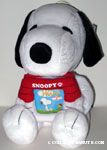 Plush Snoopy holding Doghouse Photo Frame