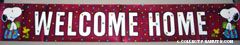Snoopy & Woodstock 'Welcome Home' Banner
