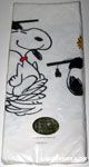 Graduate Snoopy & Woodstock dancing Tablecloth