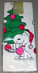Peanuts Gang decorating Christmas Tree Tablecloth