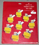 Snoopy's Party Nut Cups