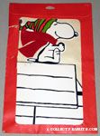 Snoopy in winter clothes on top of doghouse Centerpiece
