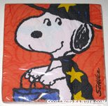 Snoopy in costume Halloween Napkins