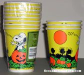 Vampire Snoopy in Pumpkin Patch