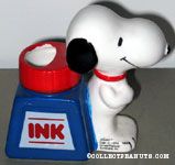 Snoopy standing next to ink well Pencil Holder
