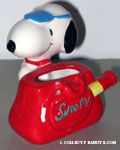 Snoopy tennis player with bag Pencil Holder
