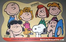 Lycka ar att vara tillsammans med sina vanner Placemat