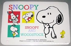 Snoopy & Woodstock scenes Placemat