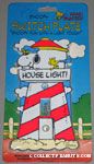 Snoopy & Woodstock on Lighthouse Switch Plate