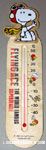 Flying Ace & Parachuting Woodstocks Wooden Thermometer