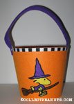 Woodstock Witch Halloween Treat Bucket