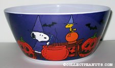 Snoopy & Woodstock Witches Halloween Treat Bowl