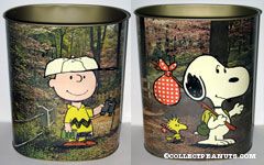 Charlie Brown with Binoculars