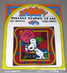 Snoopy hugging Charlie Brown Instant Stained Glass