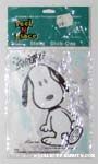 Snoopy Walking Static Stick-on Window Cling