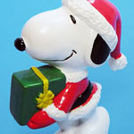 Peanuts & Snoopy Christmas Whitman's PVC Figurines