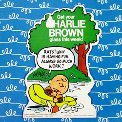 Click to view McDonald's Charlie Brown Glasses Promo