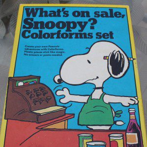 Snoopy Colorforms Set
