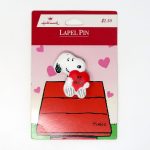 Snoopy with Heart ‘Be Mine’ Lapel Pin