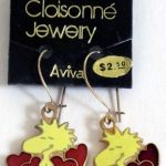 Woodstock with hearts Earrings