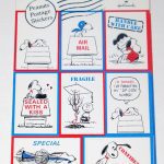 Peanuts Gang Postage Stickers