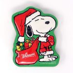 Snoopy as Santa Christmas Tin