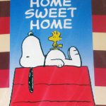 Snoopy & Woodstock ‘Home Sweet Home’ Large Flag