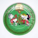 Peanuts Gang Christmas Tree Party Plates
