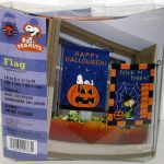 Peanuts Set of 2 Halloween Mini Flags
