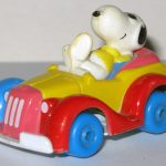 Snoopy in Multi-colored Roadster