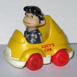 Lucy in Yellow Car Push n’ Pull Car